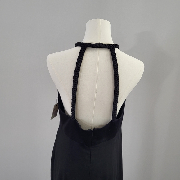 NWT Vintage 90s Y2K Liz Claiborne Night Evening Special Occasion Gown Halter NOS - Picture 7 of 16
